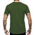 Code Yellow Olive Pure Cotton Round Neck Printed T-Shirt For Men