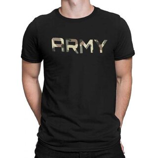                       Code Yellow Black Pure Cotton Round Neck Printed T-Shirt For Men                                              