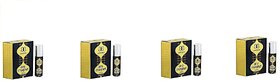 Aro Magnet Long Lasting Pocket Perfume Herbal Ittar Alcohol Free Heart touching Fragrance ( Pack of 4 pcs.) 2ml each