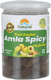 Himsrot Dried Amla Spicy Candy Chatpata Spicy Toffee-200gm