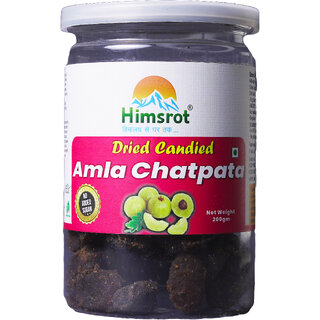                       Himsrot No Sugar Chatpata Amla Candy  Goosberry Dry Fruit  Goosberry Candy - 200 g Amla Toffee                                              