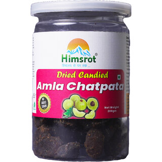 Himsrot No Sugar Chatpata Amla Candy  Goosberry Dry Fruit  Goosberry Candy - 200 g Amla Toffee