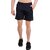 Never Lose Solid Men Black Regular Shorts