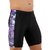 Never Lose Printed Men Black, Purple Compression Shorts, Cycling Shorts, Gym Shorts