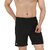 Never Lose Solid Men Black Sports Shorts