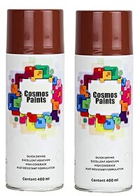 SAG Cosmos Light Brown Spray Paint-400ML (Pack of 2)