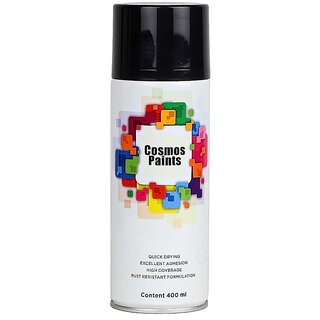 SAG Cosmos Matt Black Spray Paint-400ML