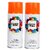 SAG Cosmos Hanuman Orange Spray Paint-400ML (Pack of 2)
