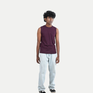                       Boys Wine Tank Top                                              