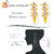 LUCKY JEWELLERY Designer Back Meena Gold Plated Kundan Yellow Tika Earrings Set for Girls  women (293-J5E2K-1664-Y)
