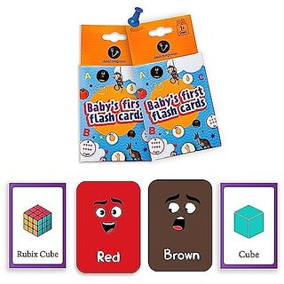                       ILEARNNGROW Baby's Colors and Shape Flash Cards                                              