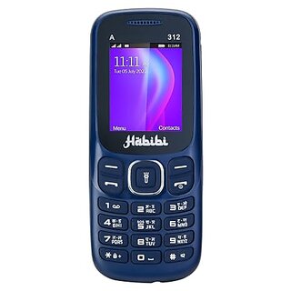 Habibi 312 (Dual Sim, 1.8 Inch Inch Display, 1100 mAh Battery, Blue) Habibi 312 (Dual Sim, 1.8 Inch Inch Display, 1100 mAh Battery, Blue)