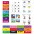 ILEARNNGROW Kids Home Calendar Educational Toy with MDF Board Based for Days Month Weather and Seasons Learning