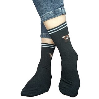                       Ankle Length, Socks for Women  Girls, Free Size, Multi Color, Pack of 5                                              
