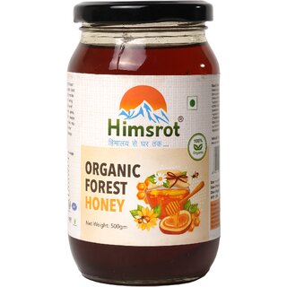 Himsrot Organic Wild Forest Honey Tasty  Healthy- 500gm