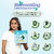 BLISSNATURAL Organic Sanitary Pads For Women  Jumbo Pack  Size - XXL  Pack Of 30 Pads