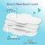BLISSNATURAL Organic Sanitary Pads For Women  Jumbo Pack  Size - XXL  Pack Of 30 Pads