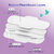 Bliss Natural Organic Sanitary Pads For Women  Jumbo Mix pack  Size - XL,XXL  Pack Of 32 Pads