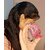 Stylish D Shape Crystal Hair Clutcher for Women  Girls, Pack of 6