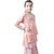 Kid Kupboard Cotton Girls Kurta, Light Orange, Full-Sleeves, 6-7 Years KIDS5795