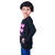 Kid Kupboard Cotton Girls Sweatshirt, Black, Full-Sleeves, Crew Neck, 6-7 Years KIDS5801