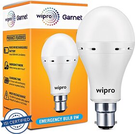 (Refurbished) WIPRO NE9001 4 hrs Bulb Emergency Light