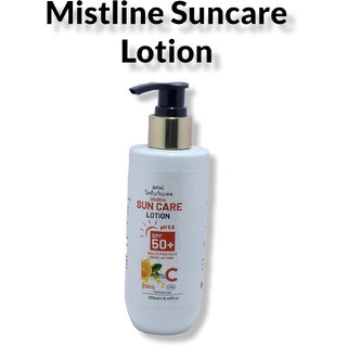                       Mistline Suncare PH5.5 SPF50+ with Vitamin C Body Lotion 250ml                                              