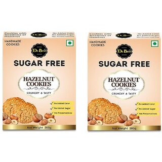 De Best Sugar Free Hazelnut Cookies Pack of 2
