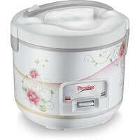 (Refurbished) Prestige Delight 650 W PRCK 1.8 L Electric Rice Cooker with Steaming Feature