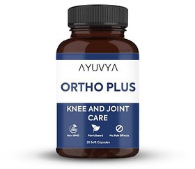 Ayuvya Ortho Plus Pain Relief Capsule Instant Relief From Back, Leg & Knee Pain