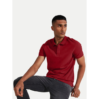                       Mens Red Polo  T-shirt                                              