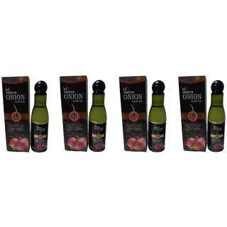 Native onion hair oil stimulates hair growth refurbish the damaged ones (Pack of 4 pcs.) 200 ml each Native onion hair oil stimulates hair growth refurbish the damaged ones (Pack of 4 pcs.) 200 ml each