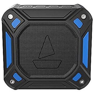                       (Refurbished) BoAt Stone 300 Portable Bluetooth Speakers (V5.0) with HD Premium Sound, Shock & IPX 7 Water Proof, Integrated Controls with in-Built Mic (Blue)                                              