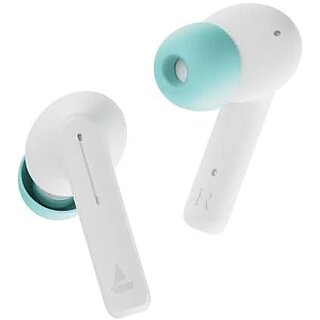                       (Refurbished) boAt Airdopes 500Anc Bluetooth Truly Wireless in Ear Earbuds with Mic with 35Db Hybrid ANC, Detection for Gaming, Quad with Enx Tech, Upto 28 Hrs Playback, ASAP Charge, Ambient Mode(Tranquil White)                                              