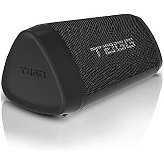                       (Refurbished) TAGG Sonic Angle 1 IPX5 Water Resistant Wireless Portable Bluetooth Speaker with Microphone (2 x 5W, 3.5mm AUX Support and Supports Google Assistant/SIRI)                                              