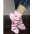 Cotton Ankle Socks for Women  Girls, Multi Color, Striped, Free Size, Pack of 4