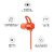(Refurbished) SAMSUNG U Flex Bluetooth Wireless In-Ear Flexible Headphones with Microphone (Black)