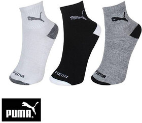 Branded Men Ankle Length Socks Pair Of 3