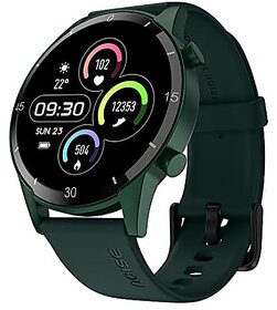 (Refurbished) Noise Agile 2 Buzz Bluetooth Calling Smart Watch with 1.28 TFT Display,Dual Button,in-Bui