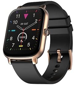 (Refurbished) Noise ColorFit Icon Buzz Bluetooth Calling Smart Watch with Voice Assistance, 1.69(4.2cm) Display, Built-in Games, Sleep, Spo2, HR Monitors (Midnight Gold), OneSize
