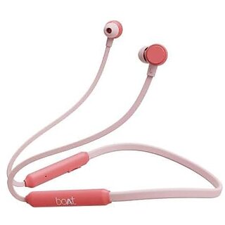 Buy Refurbished boAt 103 Wireless Bluetooth In Ear Earphones Mint Pink In the Ear Online Get 1 Off