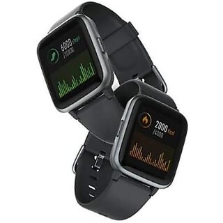                       (Refurbished) Gionee Smart Life Smartwatch (Black Strap, Regular)                                              