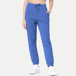                       Womens Navy   Solid Joggers                                              