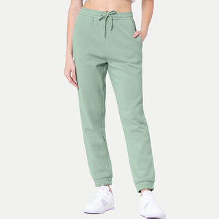                       Womens Pista  Solid Joggers                                              