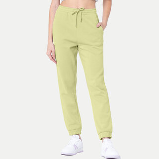                       Womens Apple green   Solid Joggers                                              