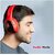 (Refurbished) Boat 2.4Ghz Ultra Low Latency Mode Upto 35Ms, 3D Spatial Audio, Dongle Slot, Immortal Im1300 Bluetooth Wireless Over Ear Headphones with Mic (Raging Red)