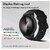 (Refurbished) DIZO Watch R AMOLED with 45 mm Dial Size (by realme techLife)(Glossy Black Strap, Free S