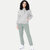 Womens Grey   Solid Joggers