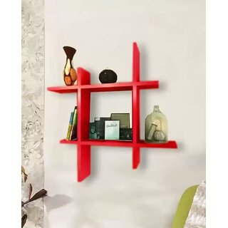                      The New Look Hash Style Wall Shelves                                              