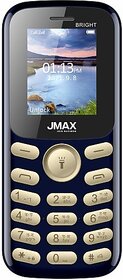 Jmax Bright (Dual SIM, 1.8 Inch Display, 1150 mAh Battery, dark Blue)